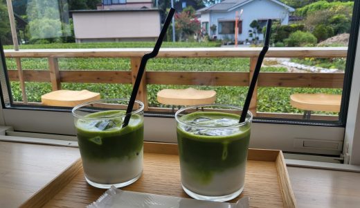 お茶畑にある日本茶スタンド「HIOKI CHAHO」に行ってきました