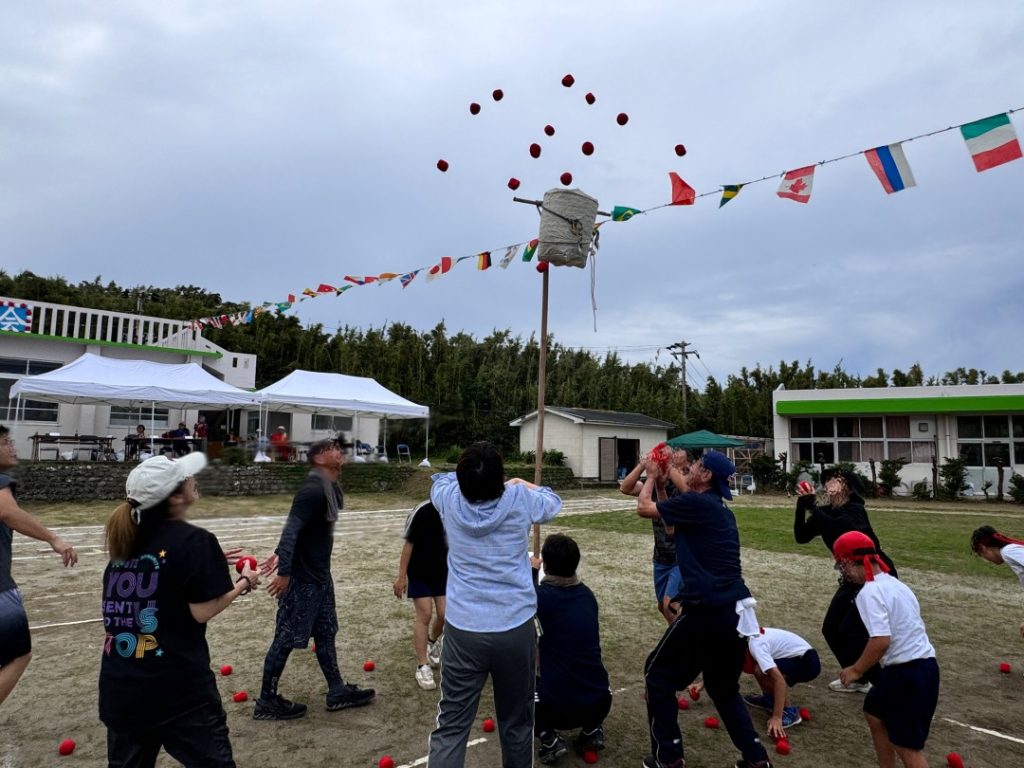 竹島の玉入れ